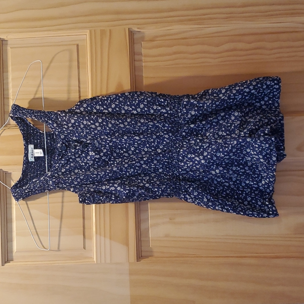 Girls floral romper